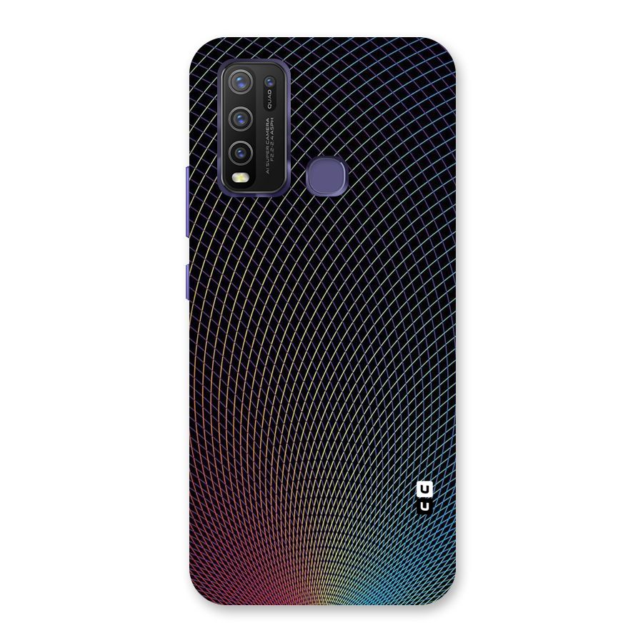 Check Swirls Back Case for Vivo Y30