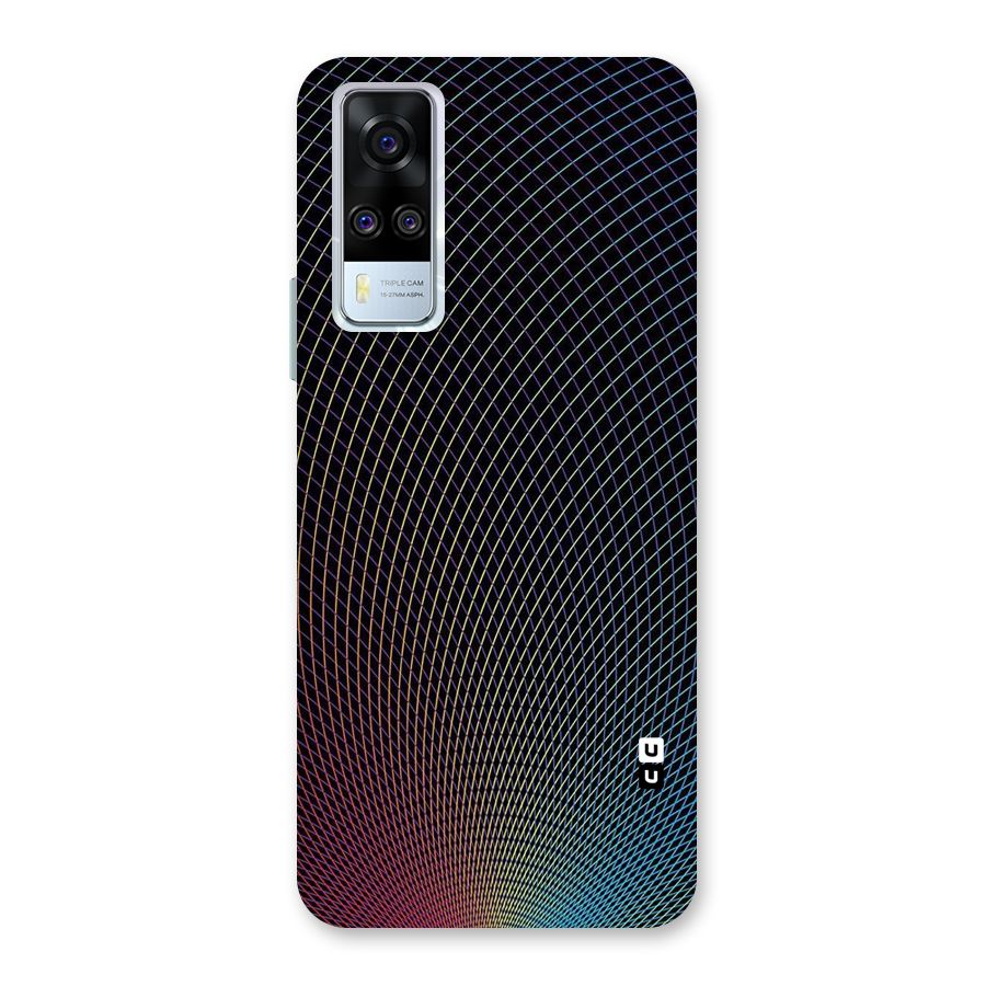 Check Swirls Back Case for Vivo Y31
