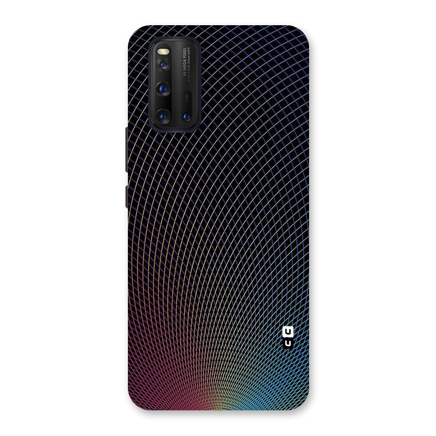 Check Swirls Back Case for Vivo iQOO 3