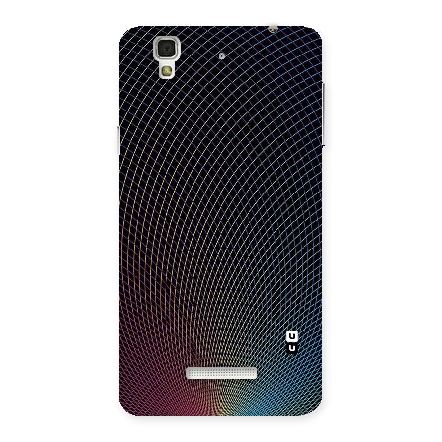 Check Swirls Back Case for YU Yureka Plus