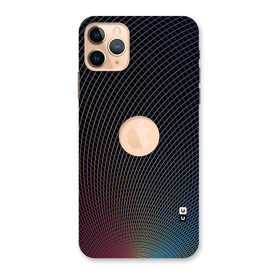 Check Swirls Back Case for iPhone 11 Pro Max Logo Cut