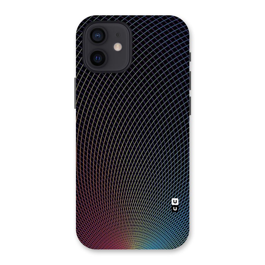 Check Swirls Back Case for iPhone 12