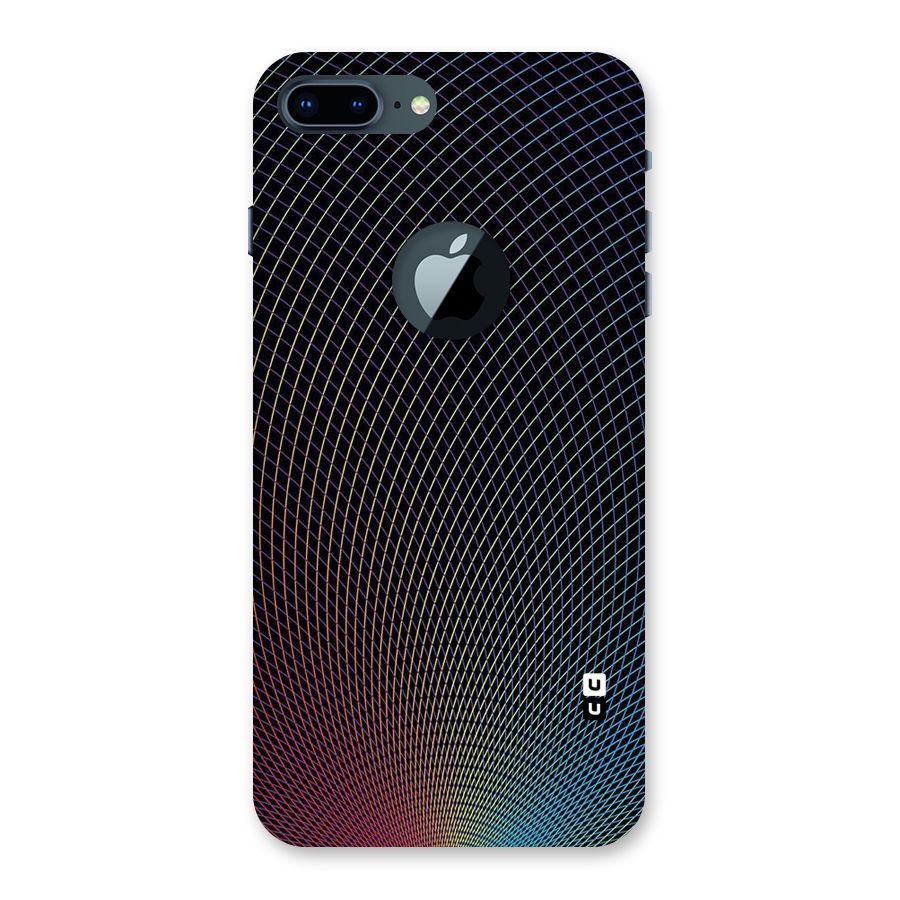 Check Swirls Back Case for iPhone 7 Plus Logo Cut
