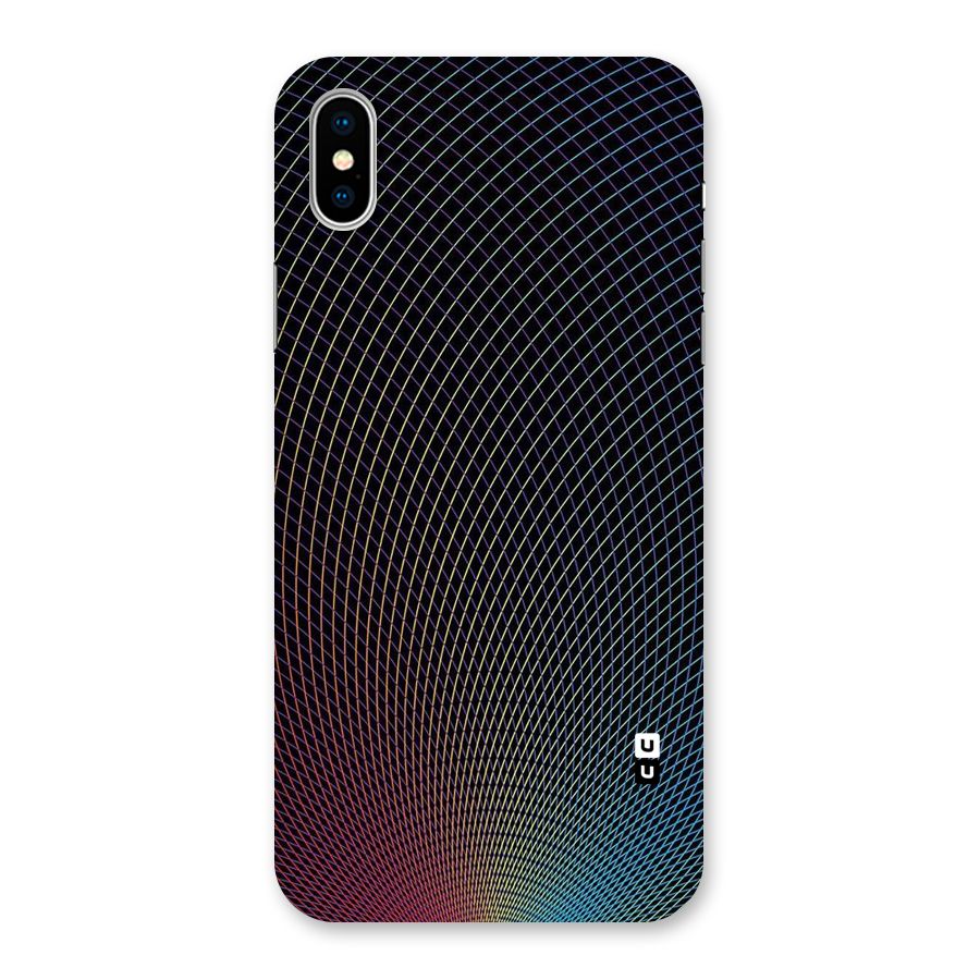 Check Swirls Back Case for iPhone XS