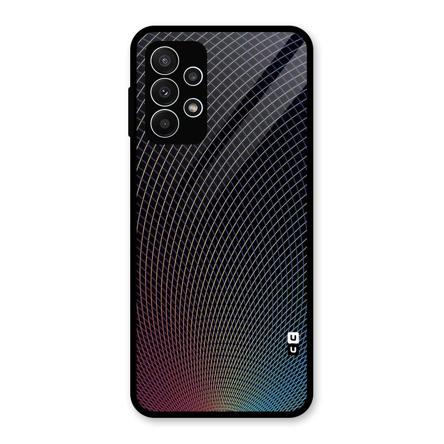 Check Swirls Glass Back Case for Galaxy A23