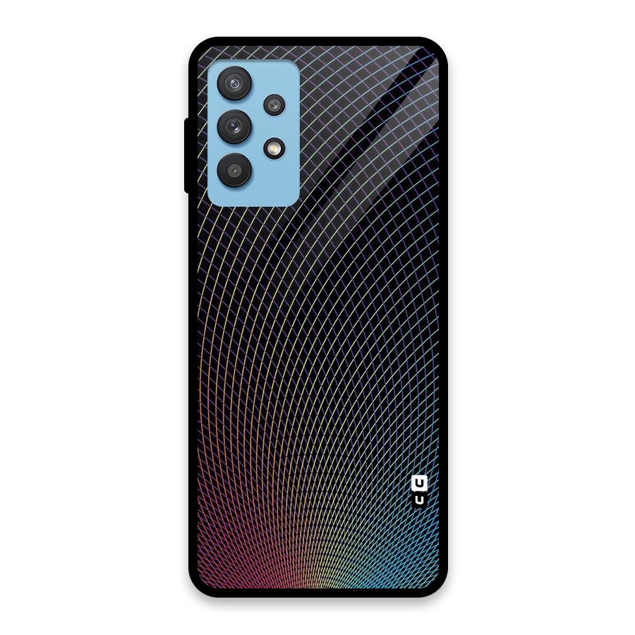 Check Swirls Glass Back Case for Galaxy M32 5G