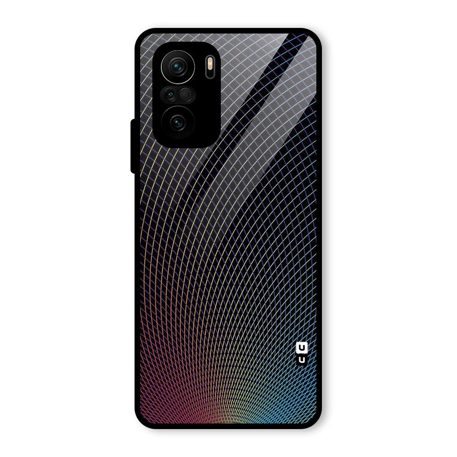 Check Swirls Glass Back Case for Mi 11x