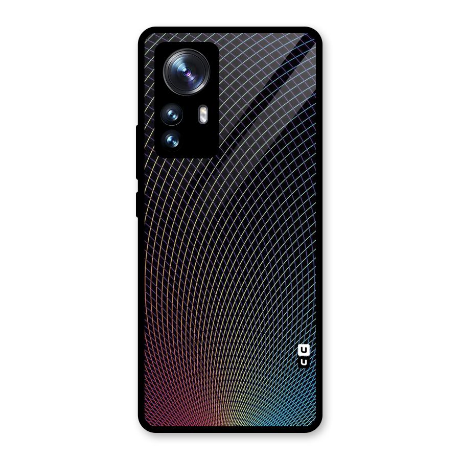 Check Swirls Glass Back Case for Xiaomi 12 Pro
