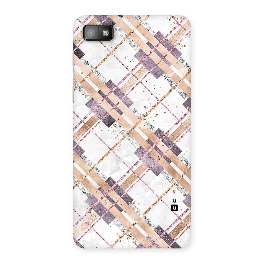 Check Trouble Back Case for Blackberry Z10