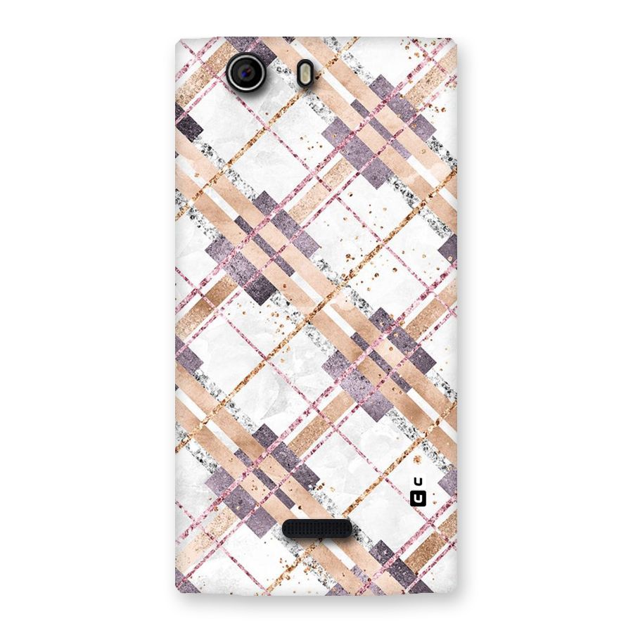 Check Trouble Back Case for Canvas Nitro 2 E311