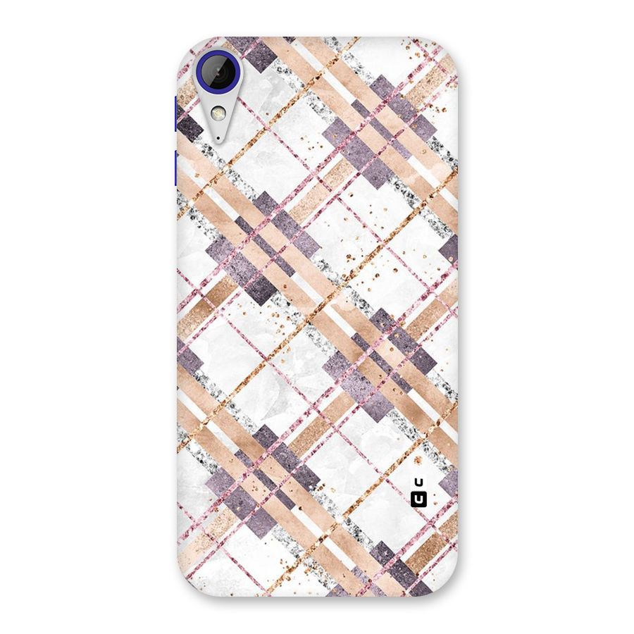 Check Trouble Back Case for Desire 830