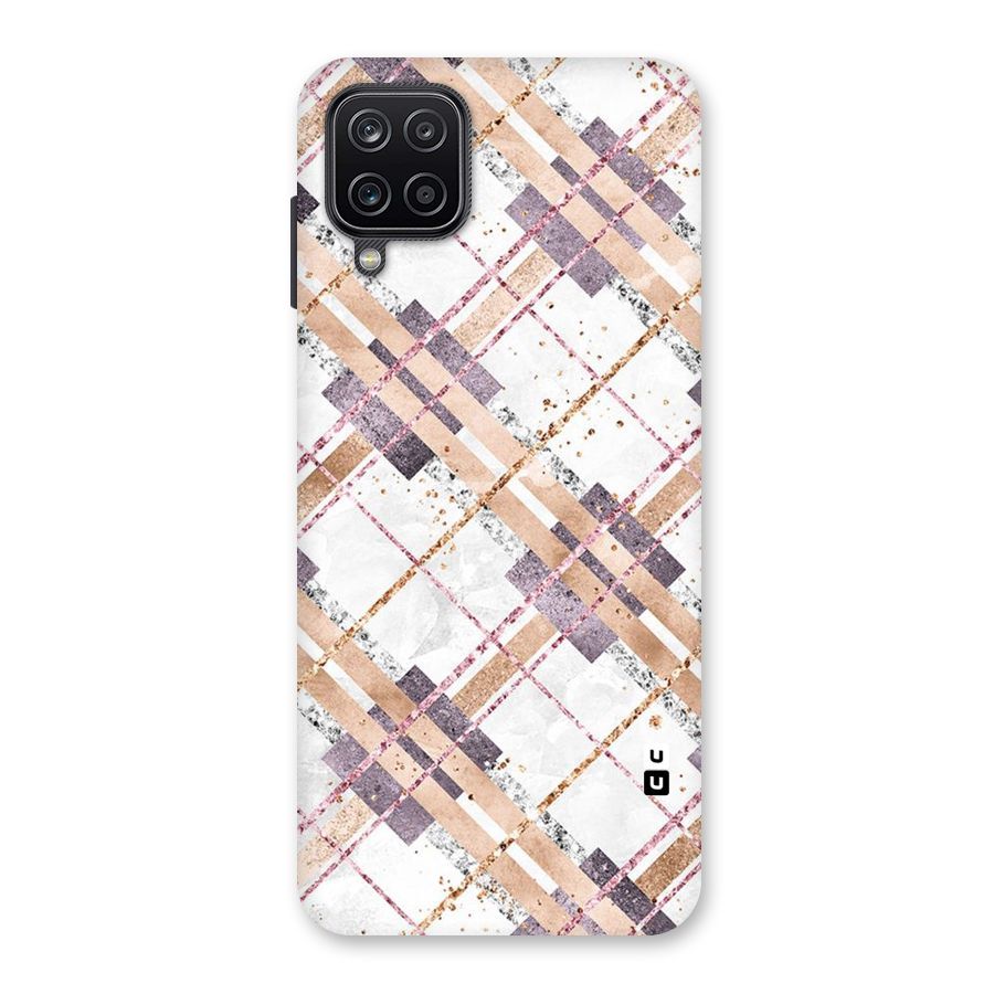 Check Trouble Back Case for Galaxy A12