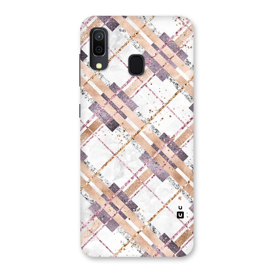 Check Trouble Back Case for Galaxy A30
