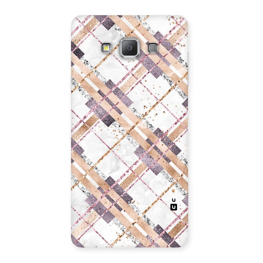 Check Trouble Back Case for Galaxy A7