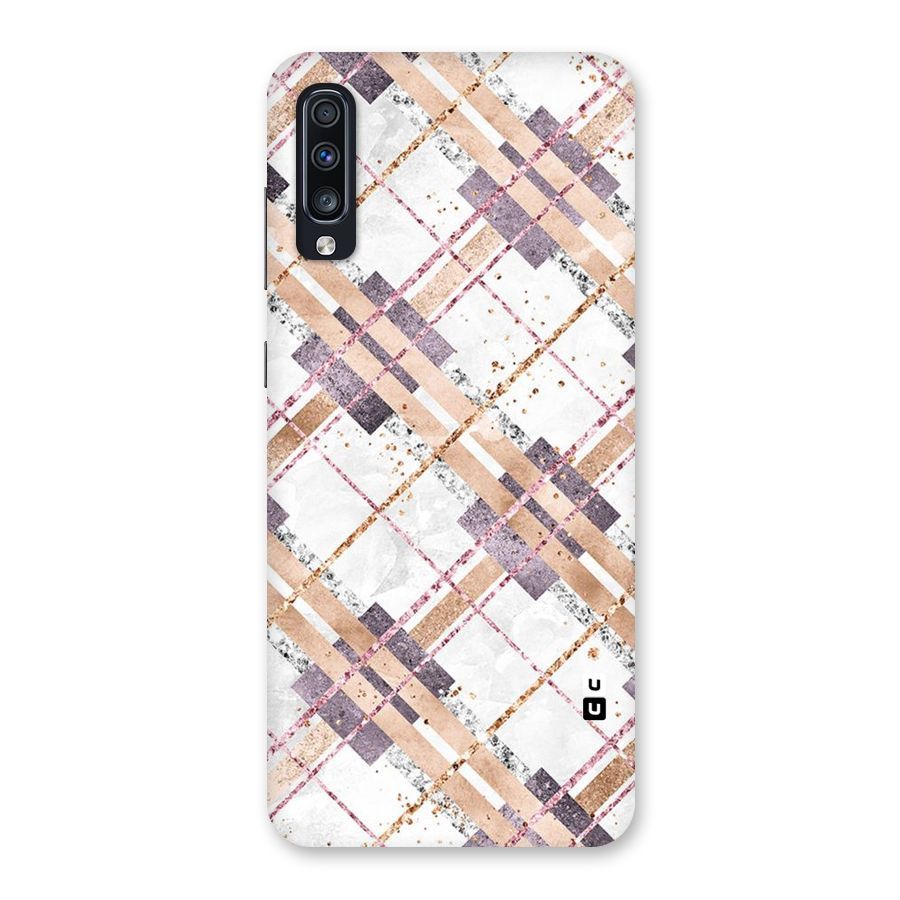 Check Trouble Back Case for Galaxy A70