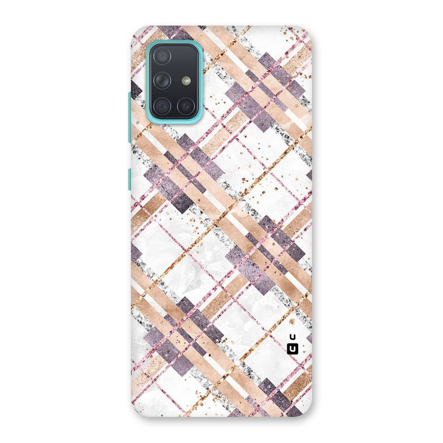 Check Trouble Back Case for Galaxy A71