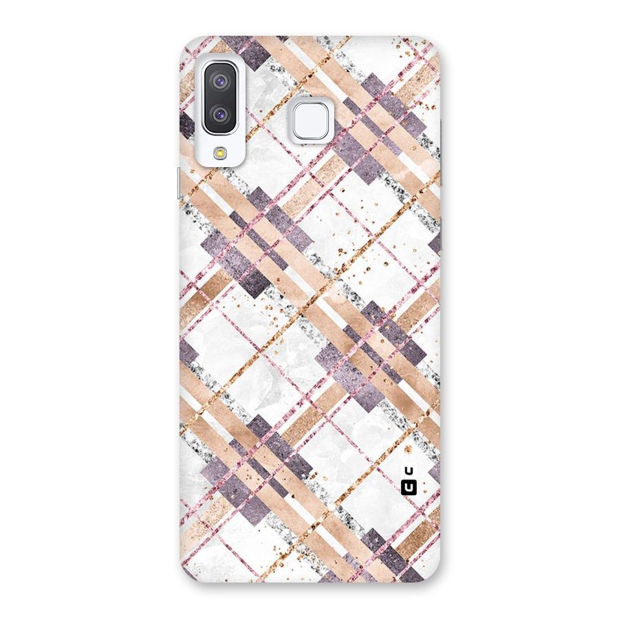 Check Trouble Back Case for Galaxy A8 Star