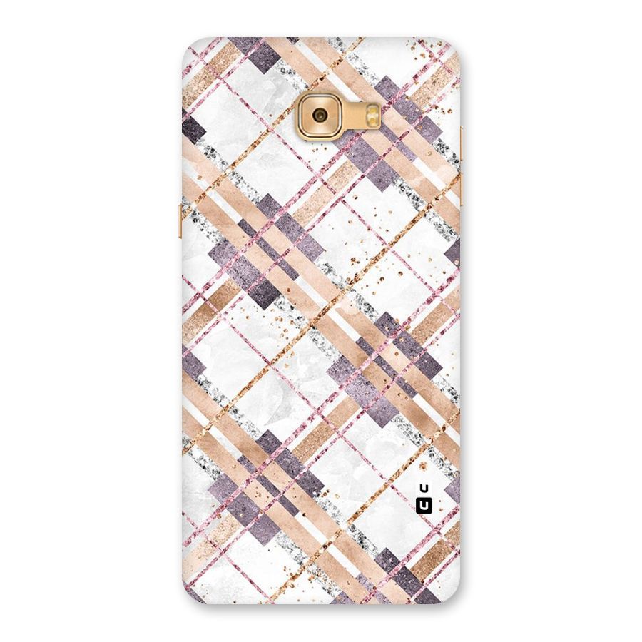 Check Trouble Back Case for Galaxy C9 Pro
