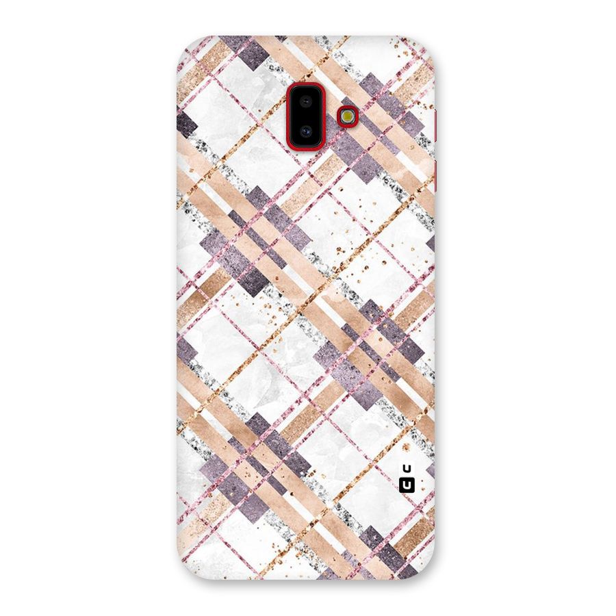 Check Trouble Back Case for Galaxy J6 Plus