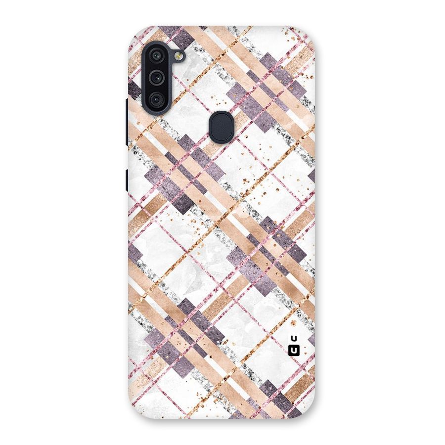 Check Trouble Back Case for Galaxy M11