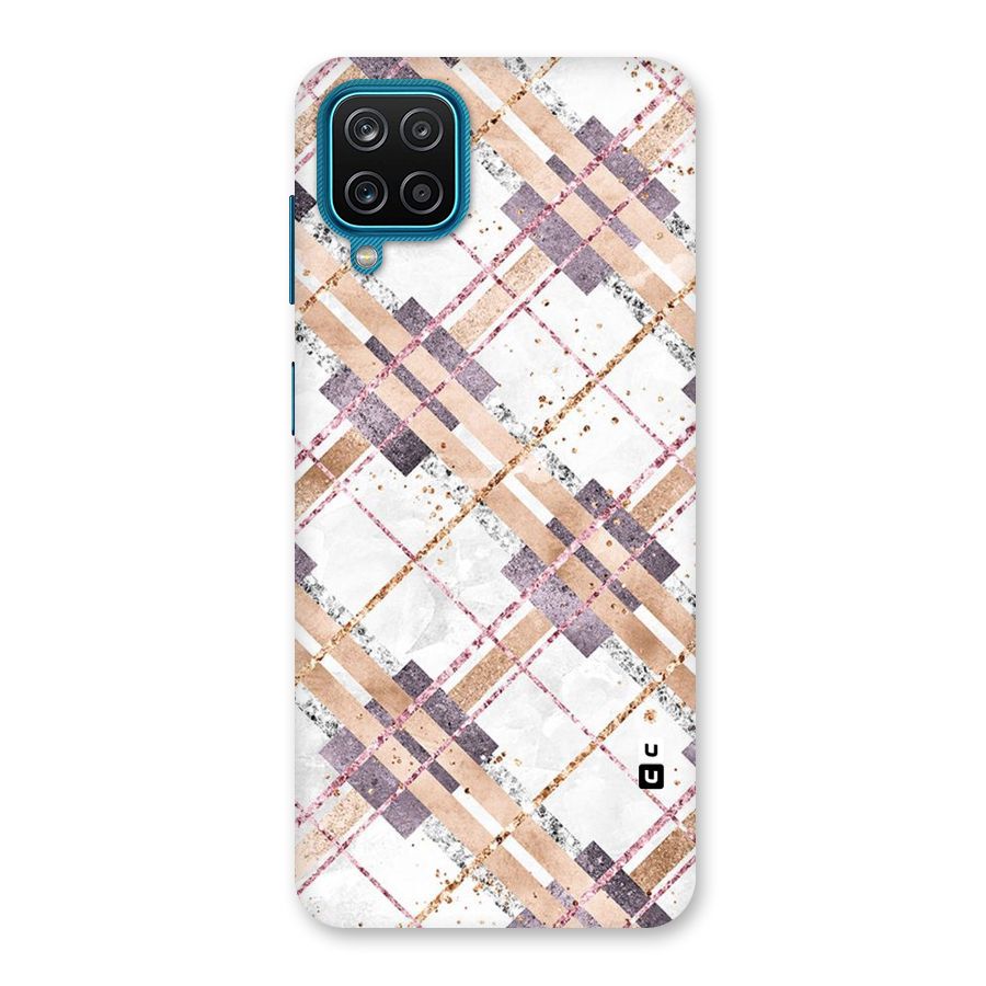 Check Trouble Back Case for Galaxy M12