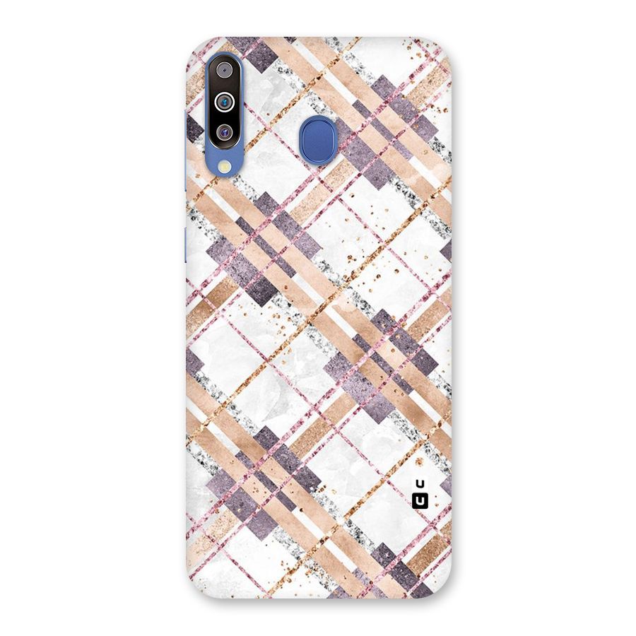 Check Trouble Back Case for Galaxy M30