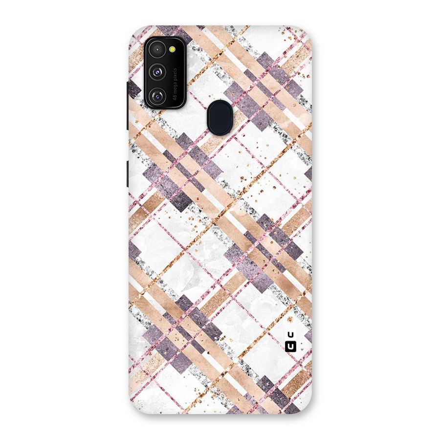 Check Trouble Back Case for Galaxy M30s