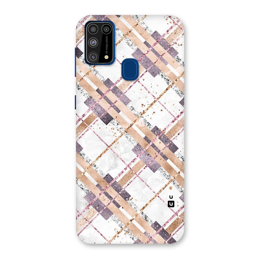 Check Trouble Back Case for Galaxy M31