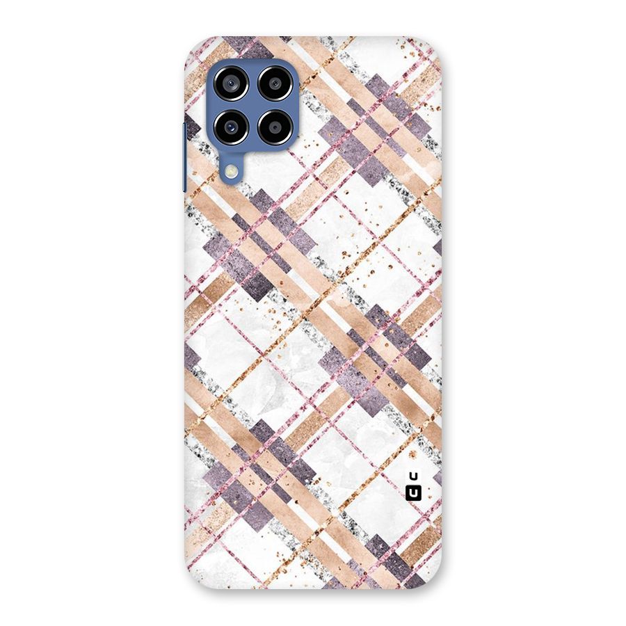 Check Trouble Back Case for Galaxy M53 5G