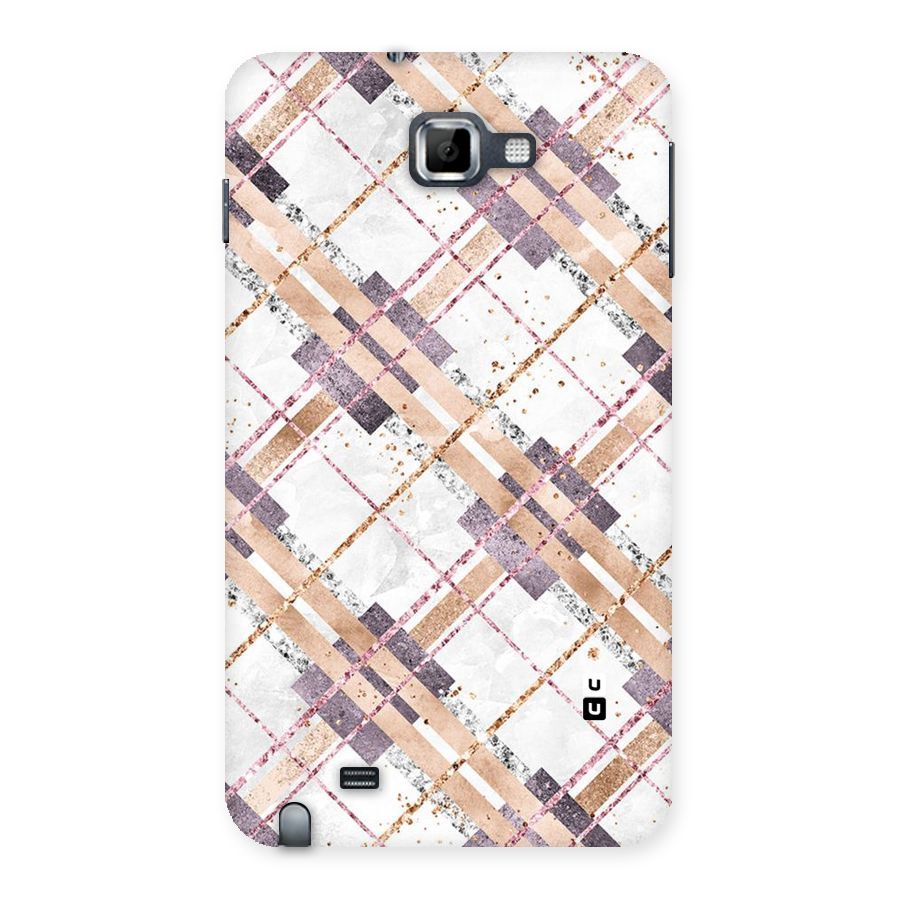 Check Trouble Back Case for Galaxy Note