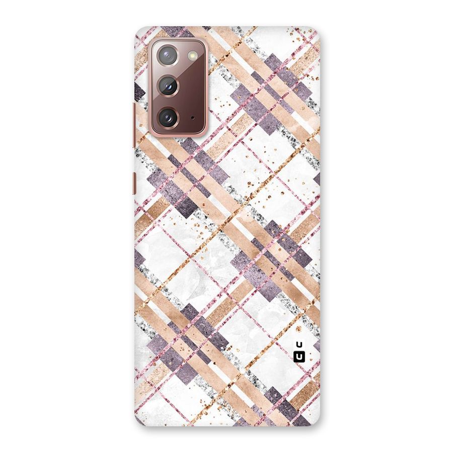 Check Trouble Back Case for Galaxy Note 20