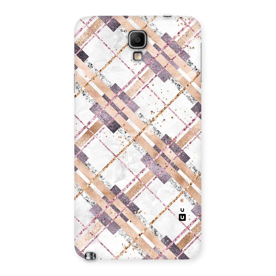 Check Trouble Back Case for Galaxy Note 3 Neo