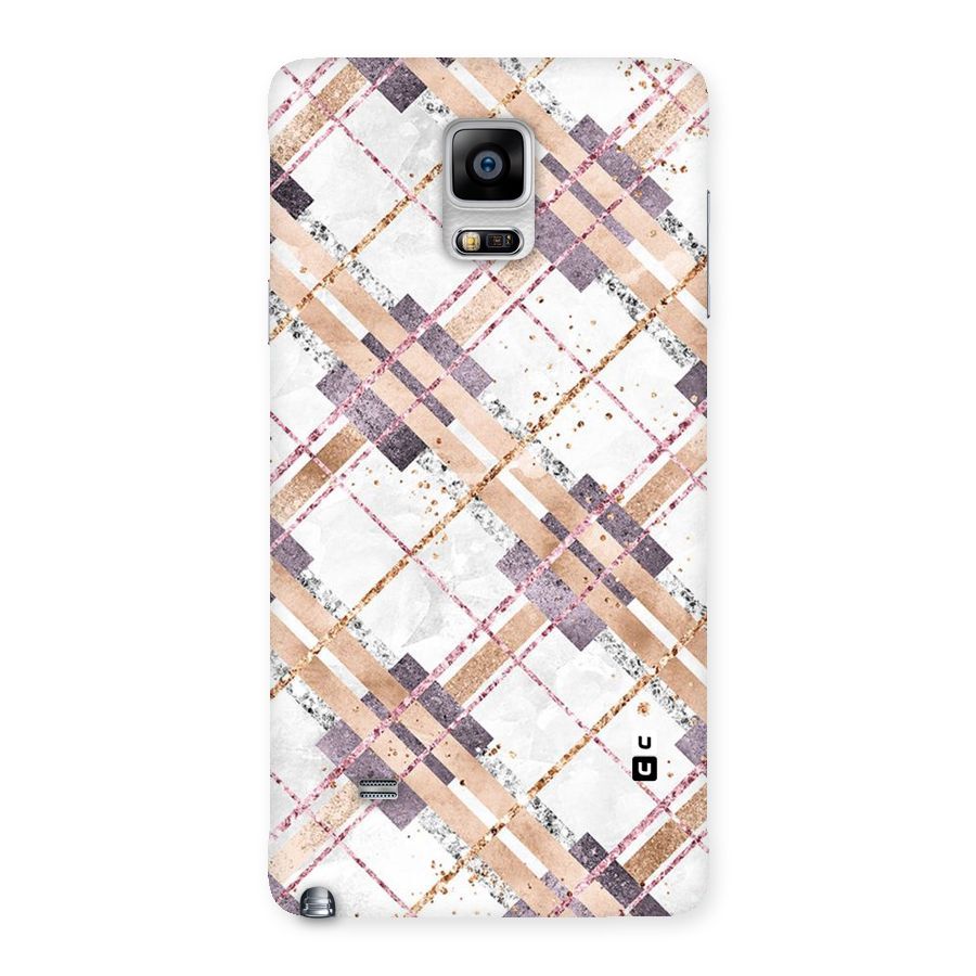 Check Trouble Back Case for Galaxy Note 4