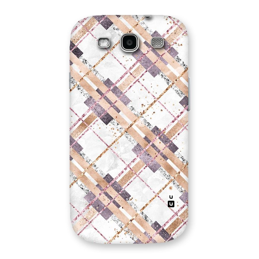 Check Trouble Back Case for Galaxy S3