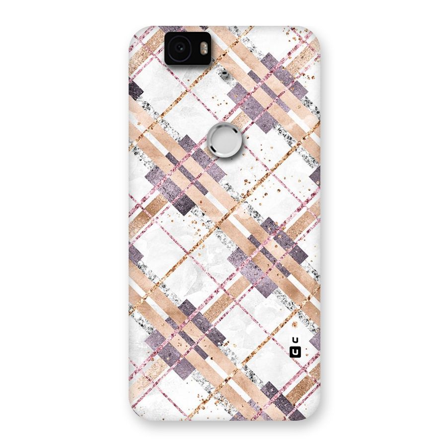 Check Trouble Back Case for Google Nexus-6P
