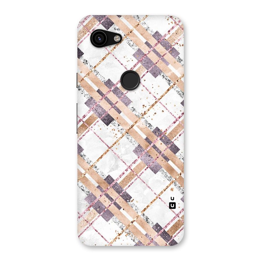 Check Trouble Back Case for Google Pixel 3a