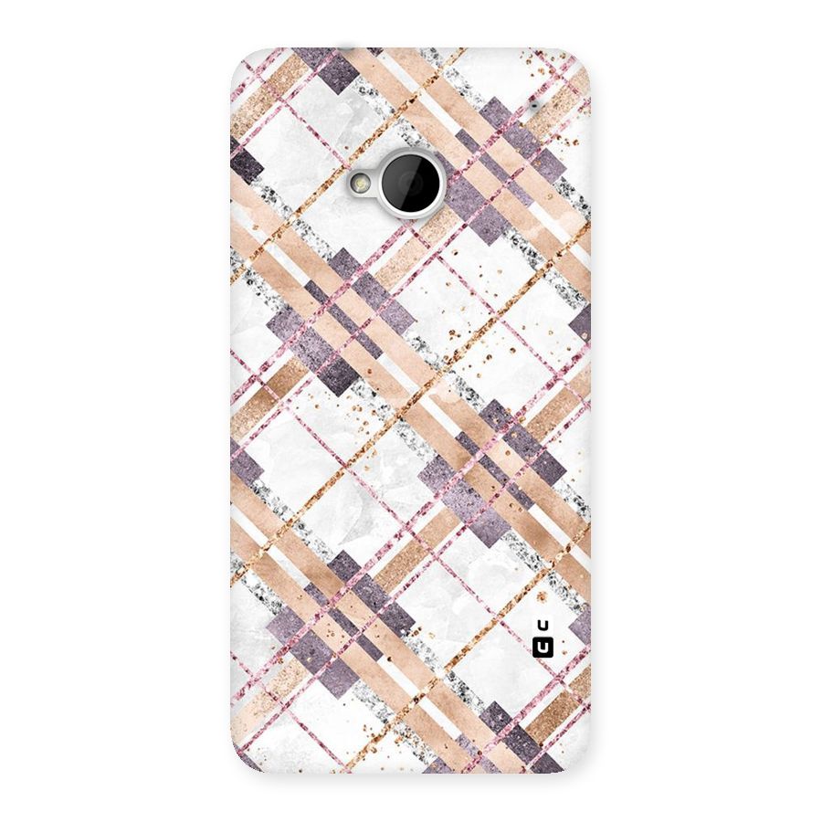 Check Trouble Back Case for HTC One M7