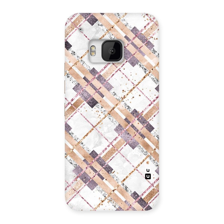 Check Trouble Back Case for HTC One M9