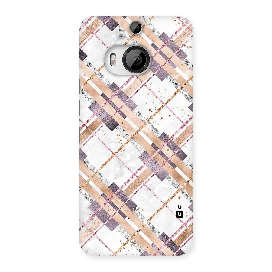 Check Trouble Back Case for HTC One M9 Plus