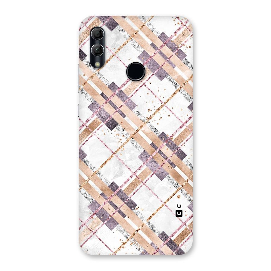Check Trouble Back Case for Honor 10 Lite