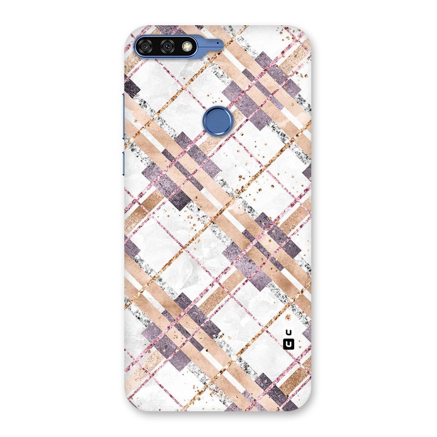 Check Trouble Back Case for Honor 7C