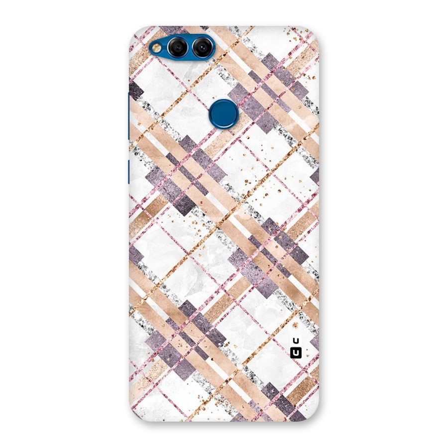 Check Trouble Back Case for Honor 7X