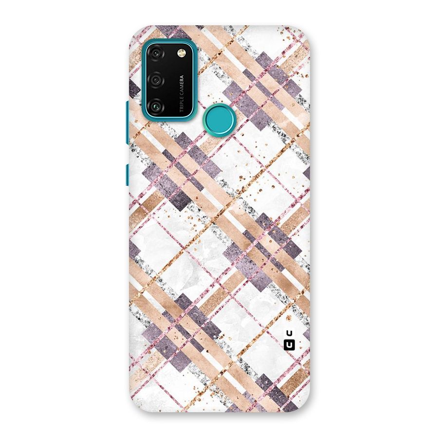 Check Trouble Back Case for Honor 9A
