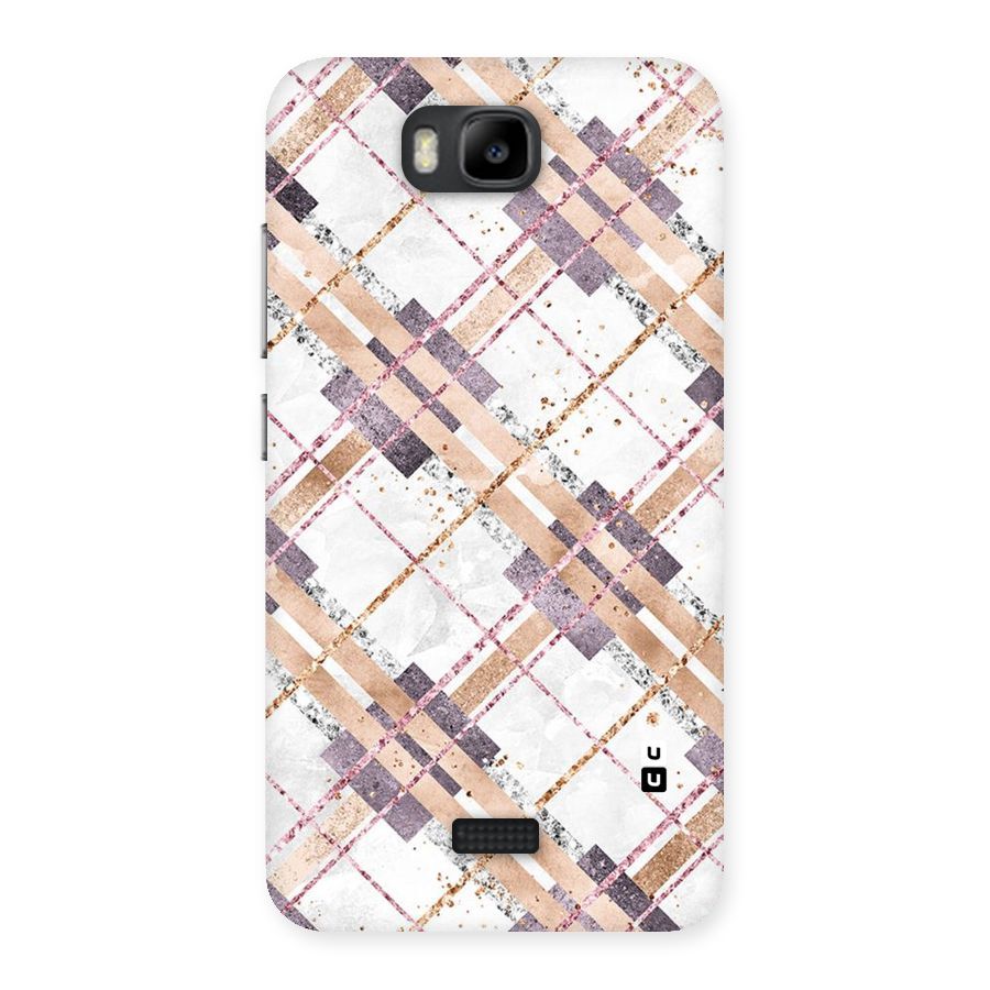 Check Trouble Back Case for Honor Bee