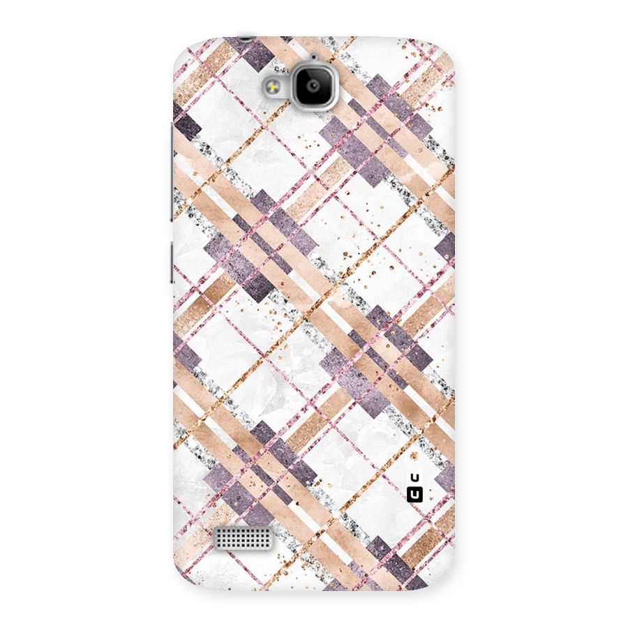 Check Trouble Back Case for Honor Holly