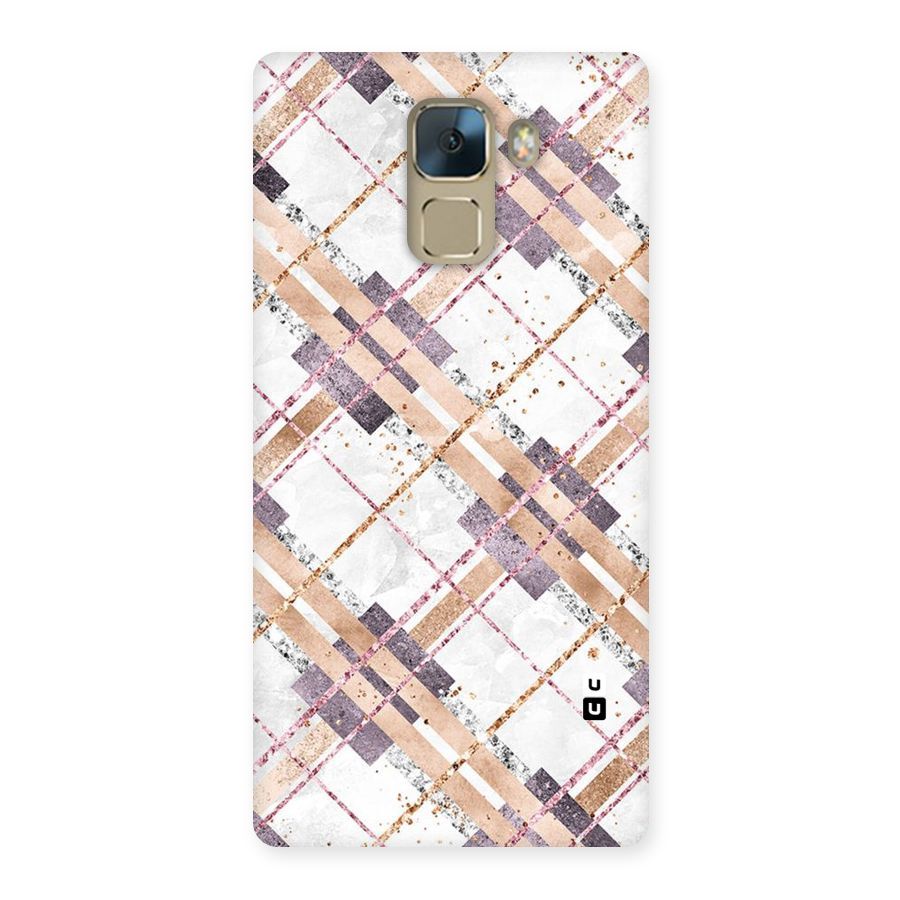 Check Trouble Back Case for Huawei Honor 7
