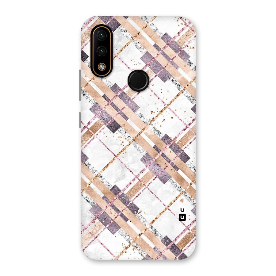 Check Trouble Back Case for Lenovo A6 Note