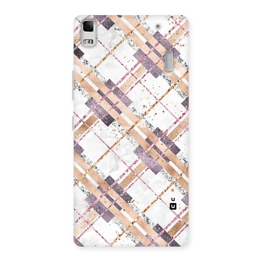 Check Trouble Back Case for Lenovo K3 Note