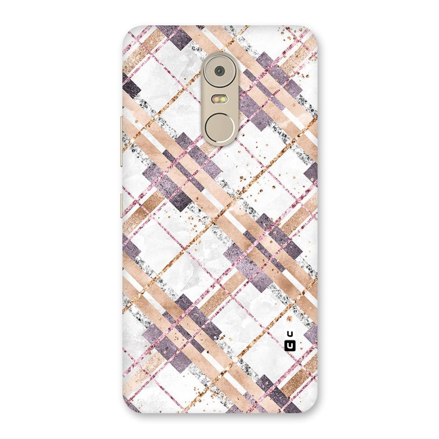 Check Trouble Back Case for Lenovo K6 Note