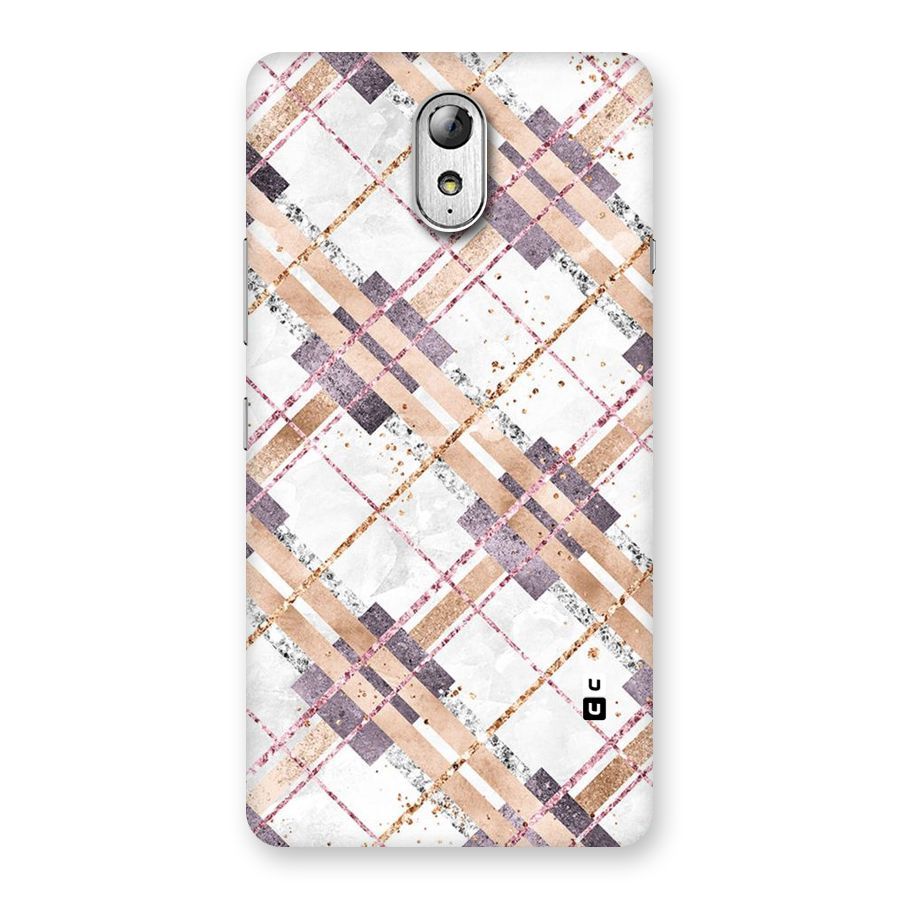 Check Trouble Back Case for Lenovo Vibe P1M